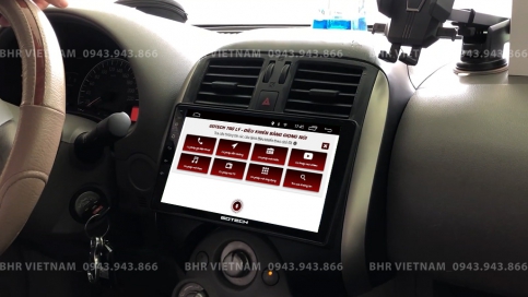Màn hình DVD Android xe Nissan Sunny 2011 - nay | Gotech GT6 New